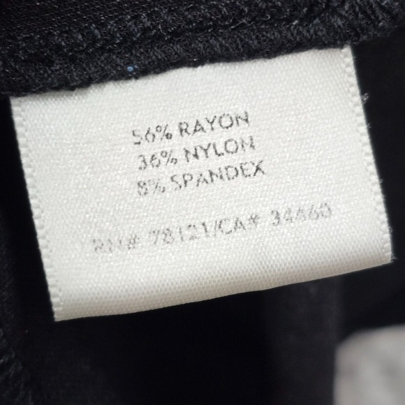 Eileen Fisher Tunic Womens Medium Black Button Front‎ Long Sleeve Minimalist Top - Picture 6 of 13